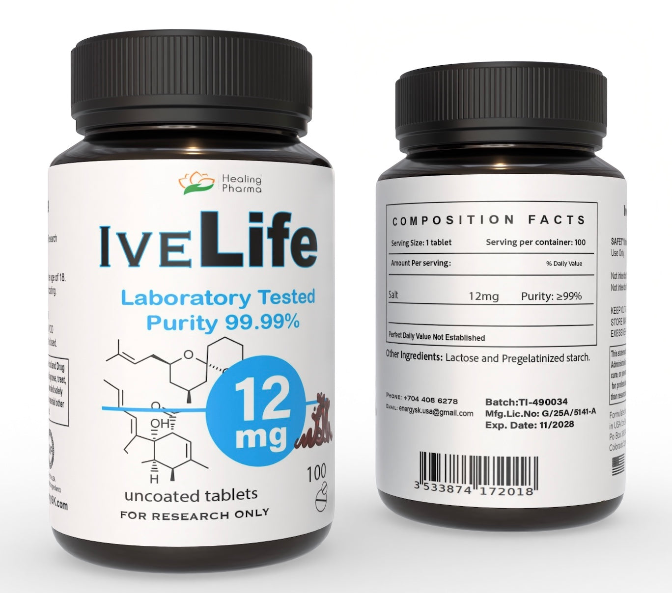 IveLife12/100 Intestinal & gut health support