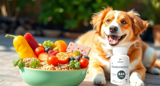 Fenbendazole deworming for dogs, raw diet 